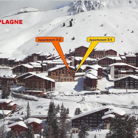 Belle Plagne 1 Appart 6 Pers Du Dimanche Au Dimanche Ski Au Pieds La Plagne Eksteriør billede